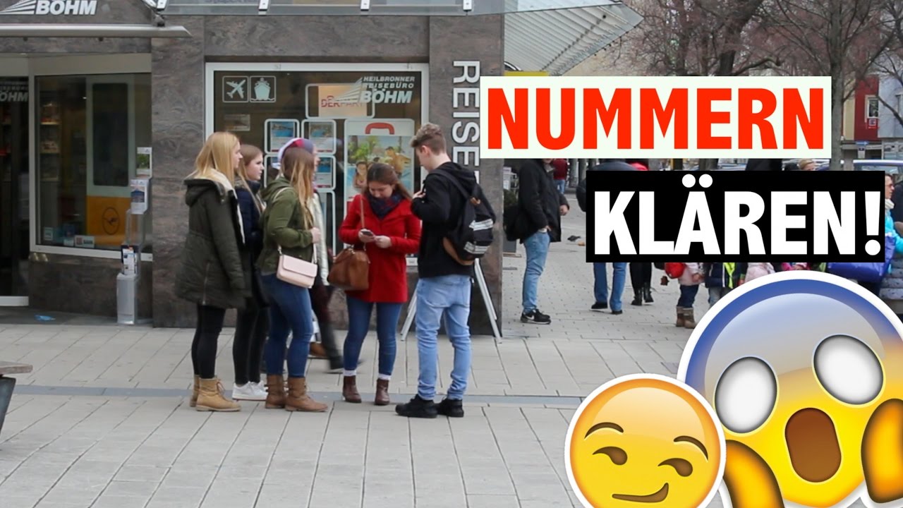 Nummern von M&Auml;DCHEN auf der STRA&szlig;E kl&auml;ren!😱 - Einfach JEDE Handynummer bekommen📲 || NZUUMK