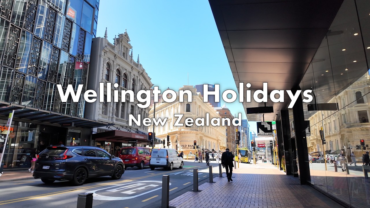 Christmas Time in Wellington | City Walk, Gift Shopping, Food and Treats