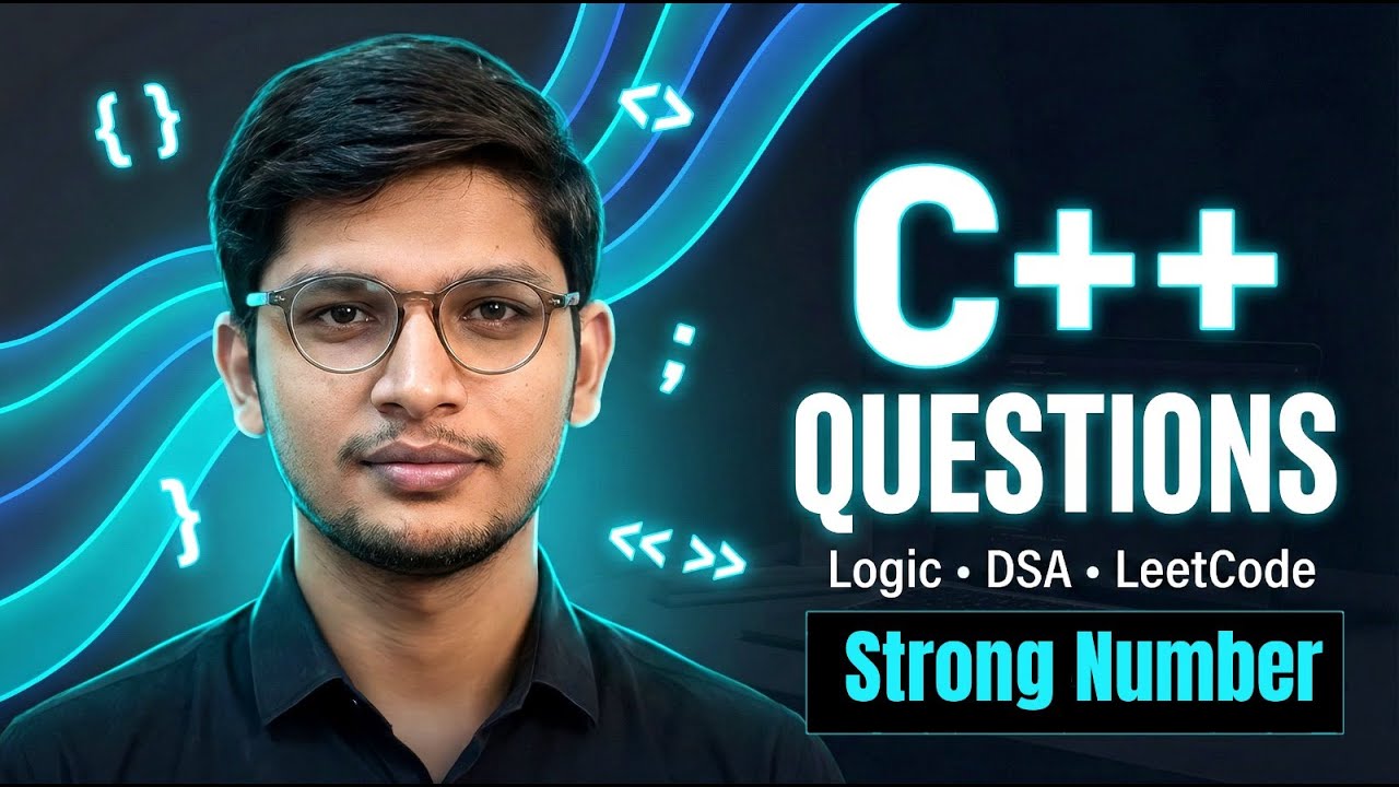 Strong number | DSA Question |  Madhur Dhillon | Quantum Explorer | #quantumexplore