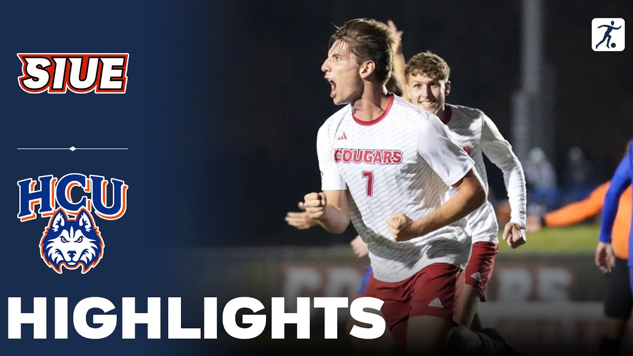 SIUE vs Houston Christian | Ohio Valley Soccer Championship Final | Highlights - November 16, 2024