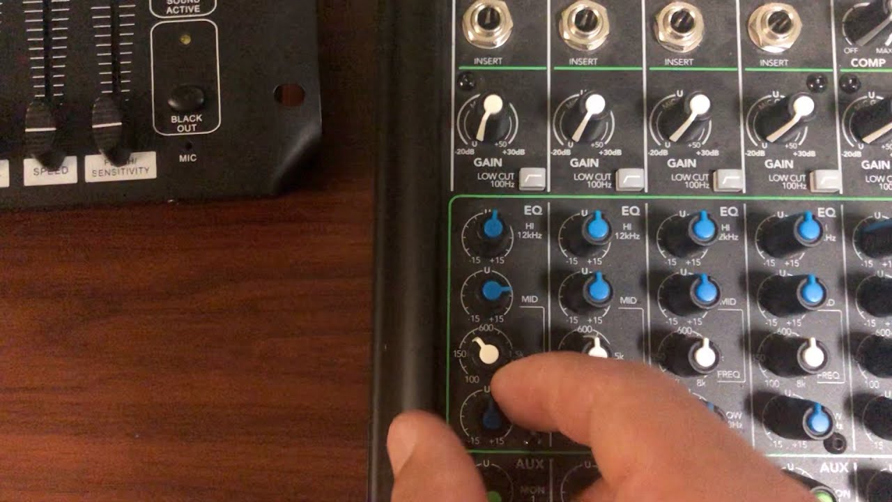 Mixer Basics Part 3 - Eliminating Feedback with a Parametric EQ