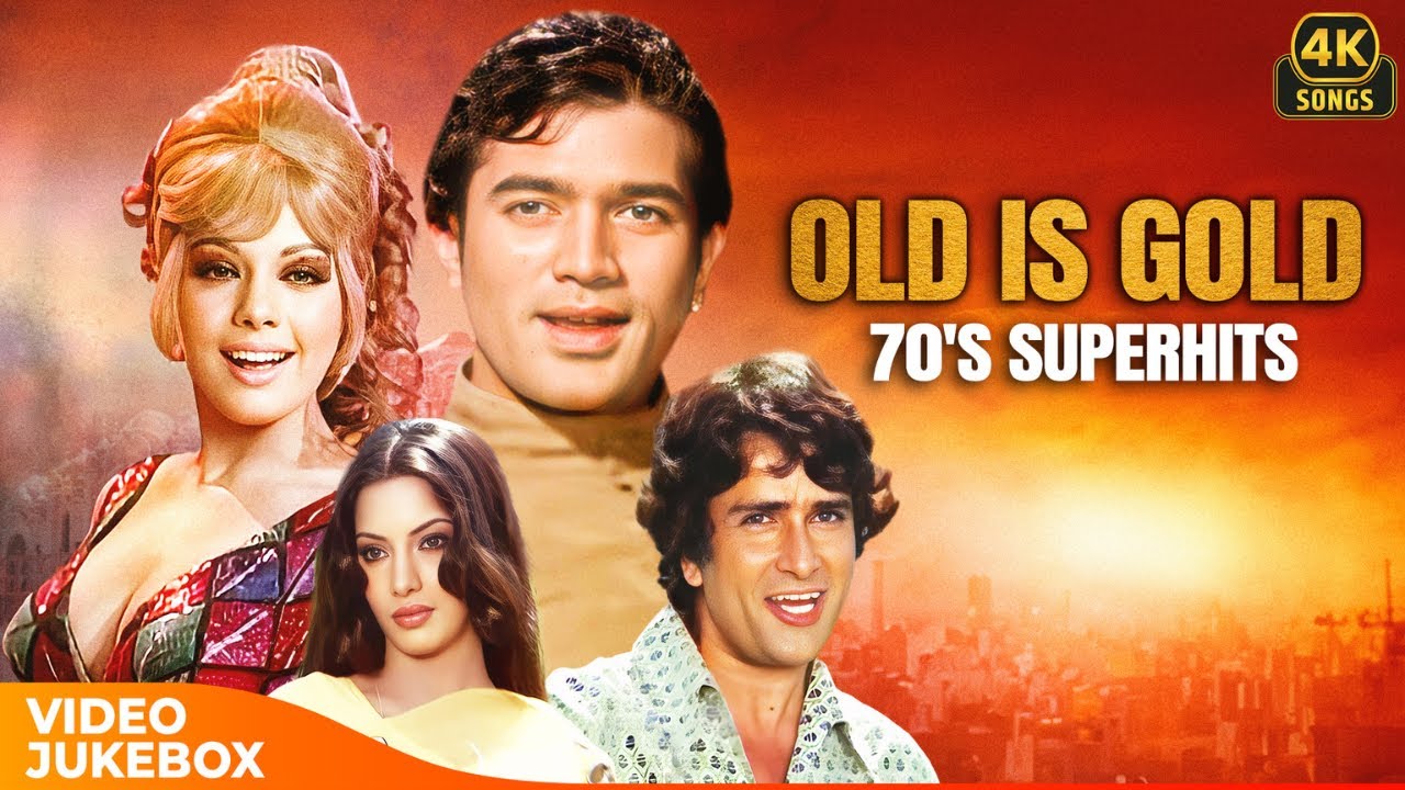 Old Is Gold ❤ 70’s Superhit Bollywood Songs Jukebox 🎶| Best of Bollywood | 4K Superhit Jukebox 🎤