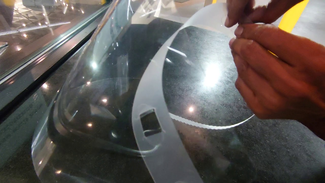 How to Assemble Face Shield ( Visor ) - Totalconsole