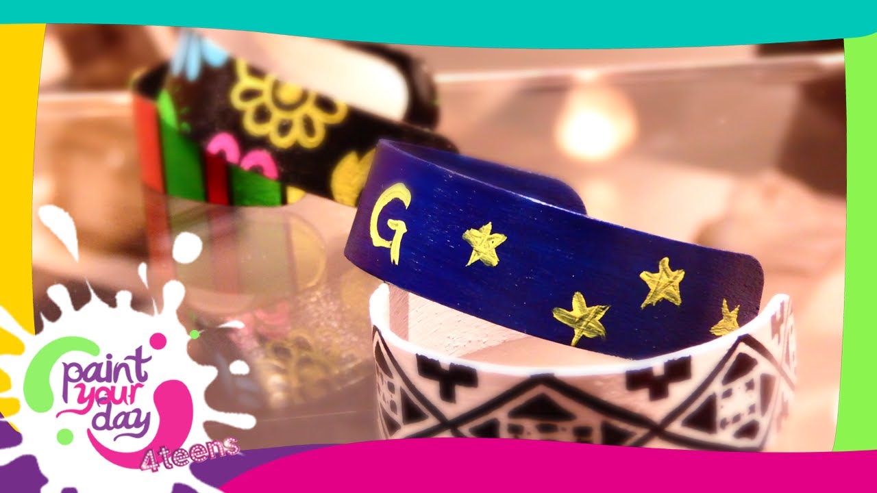 Come fare un bracciale abbassalingua: Paint Your Day 4 Teens - Frisbee