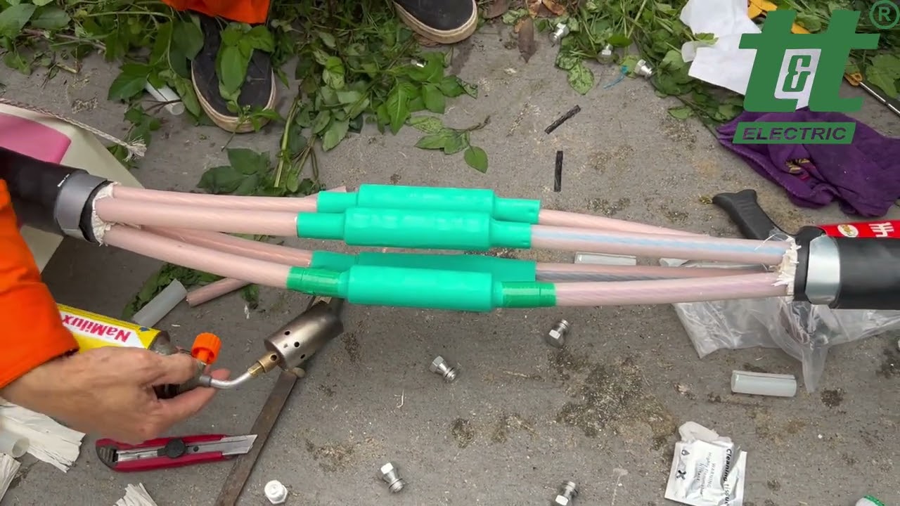 HƯỚNG DẪN THI CÔNG HỘP NỐI CÁP HẠ THẾ ĐỔ KEO RESIN 0,6/1KV