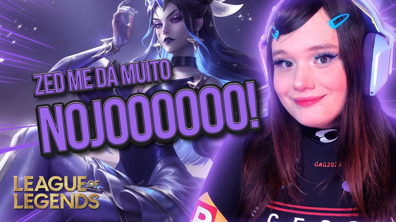 LOL: HUMILHAR UM ZED É SEMPRE BOM! | Sabrinoca