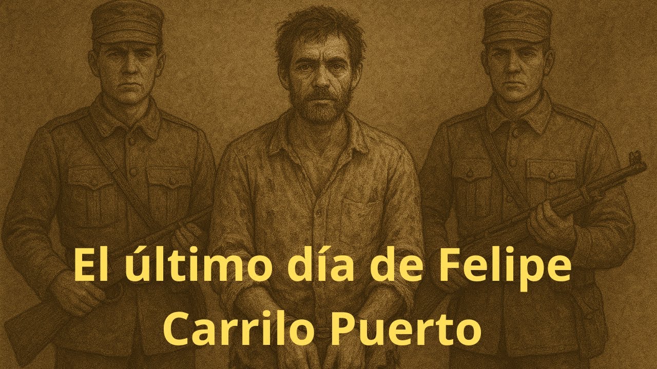 El último día de Felipe Carrillo Puerto - Cierre de una amarga historia #revolucionmexicana