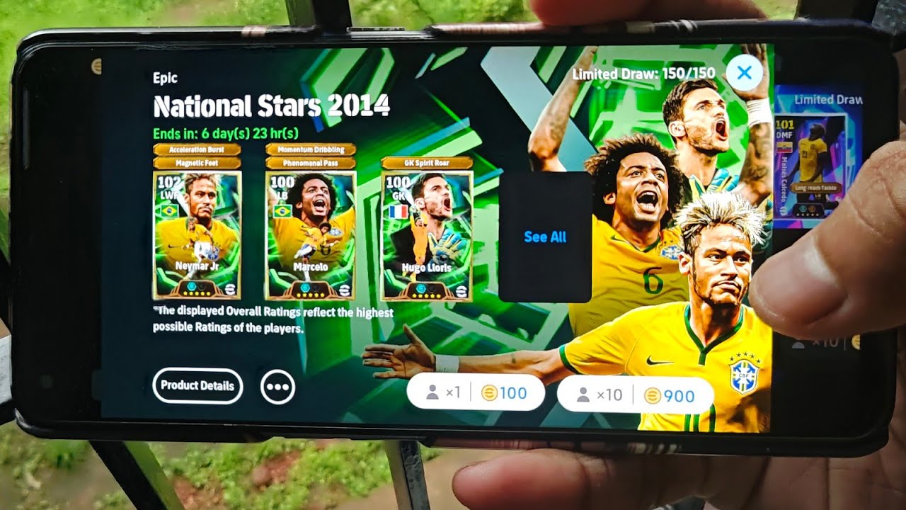 FIRST TRY EPIC NEYMAR BRAZIL PACK 🎁😱💯 TRICK TO GET EPIC NEYMAR,MARCELO,LLORIS #shorts