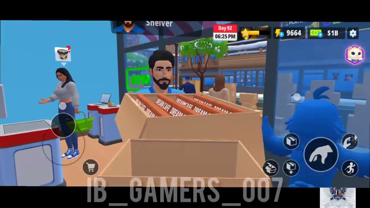 My Supermarket Simulator new show update  play video part 93 | ib_gamers_007 | #trending #shortsfeed