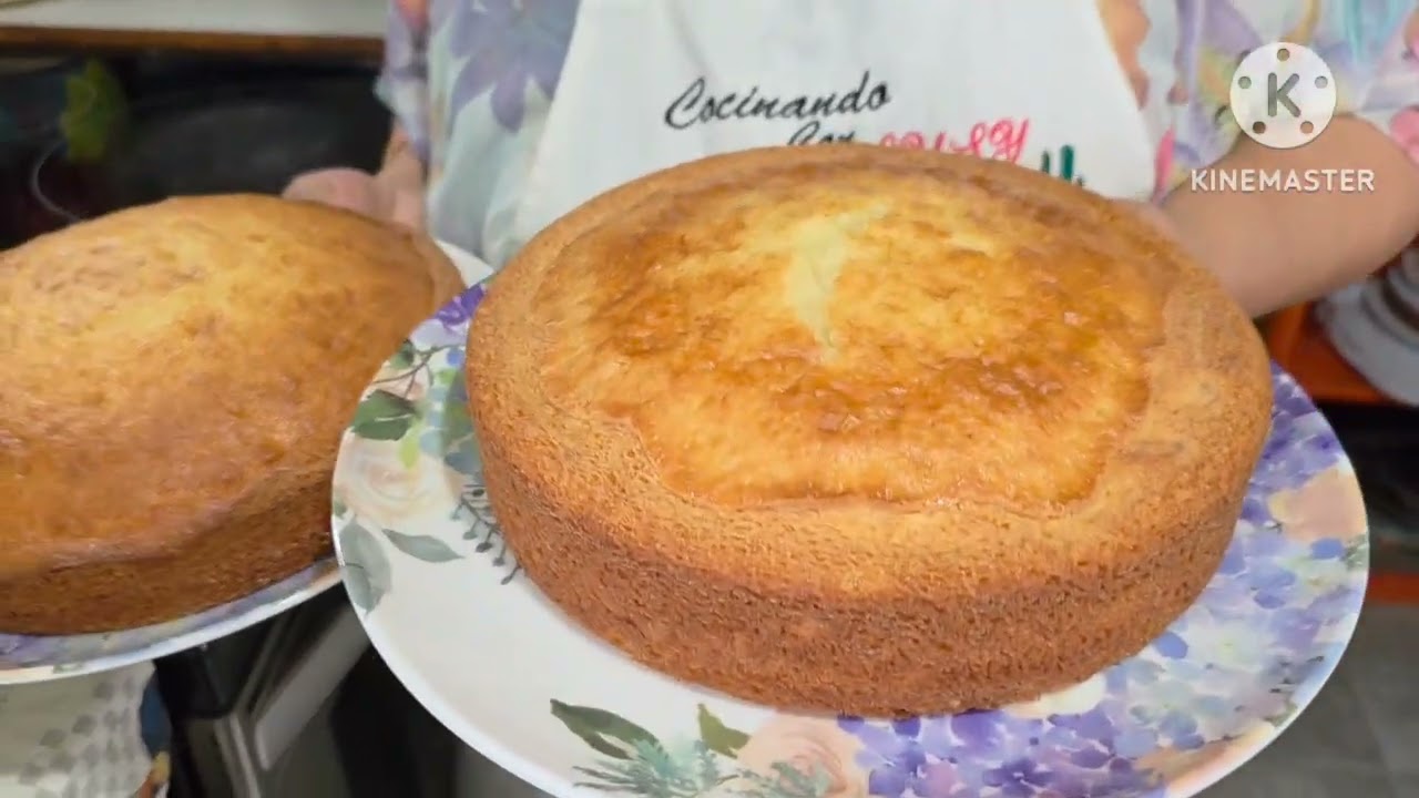 Pastel de Duraznos con Crema😋🍑🎂🍑😋