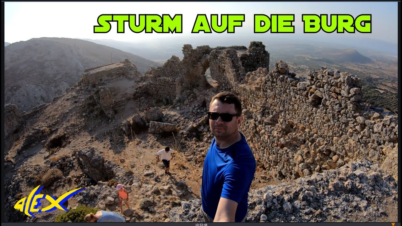 KOS Burgruine mit Inselpanorama | Burg Palio Pyli | byzantinischen Festung | &Pi;&alpha;&lambda;&alpha;&iota;ό &Pi;&upsilon;&lambda;ί | Teil 1/2