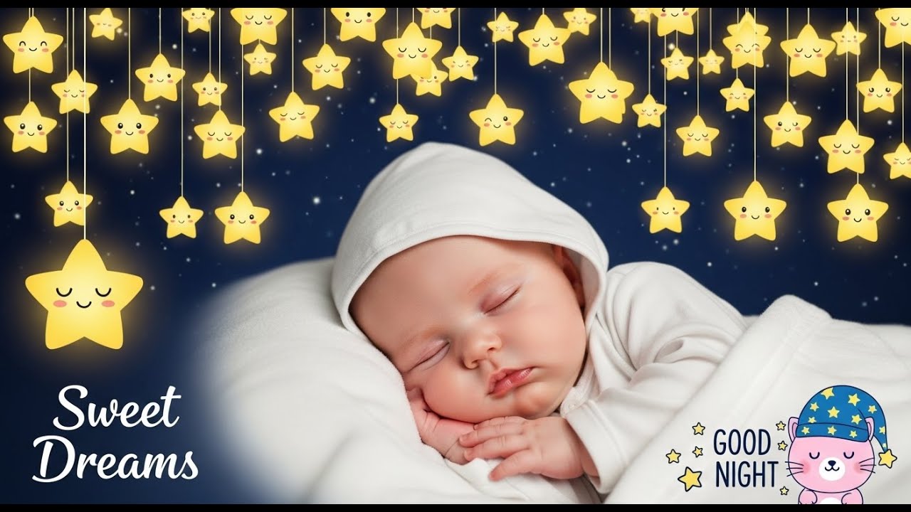 Baby Sleep Music ♫ Mozart Brahms Lullaby 💤 Sleep Instantly Within 3 Minutes ♥ Sleep Music for Babies