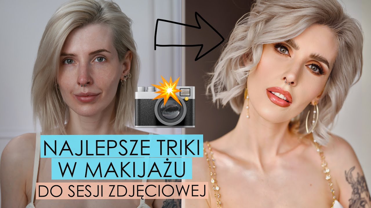 🔥NAJLEPSZE TRIKI w makijażu do Sesji Zdjęciowej!- Co robić? Czego unikać?🧐
