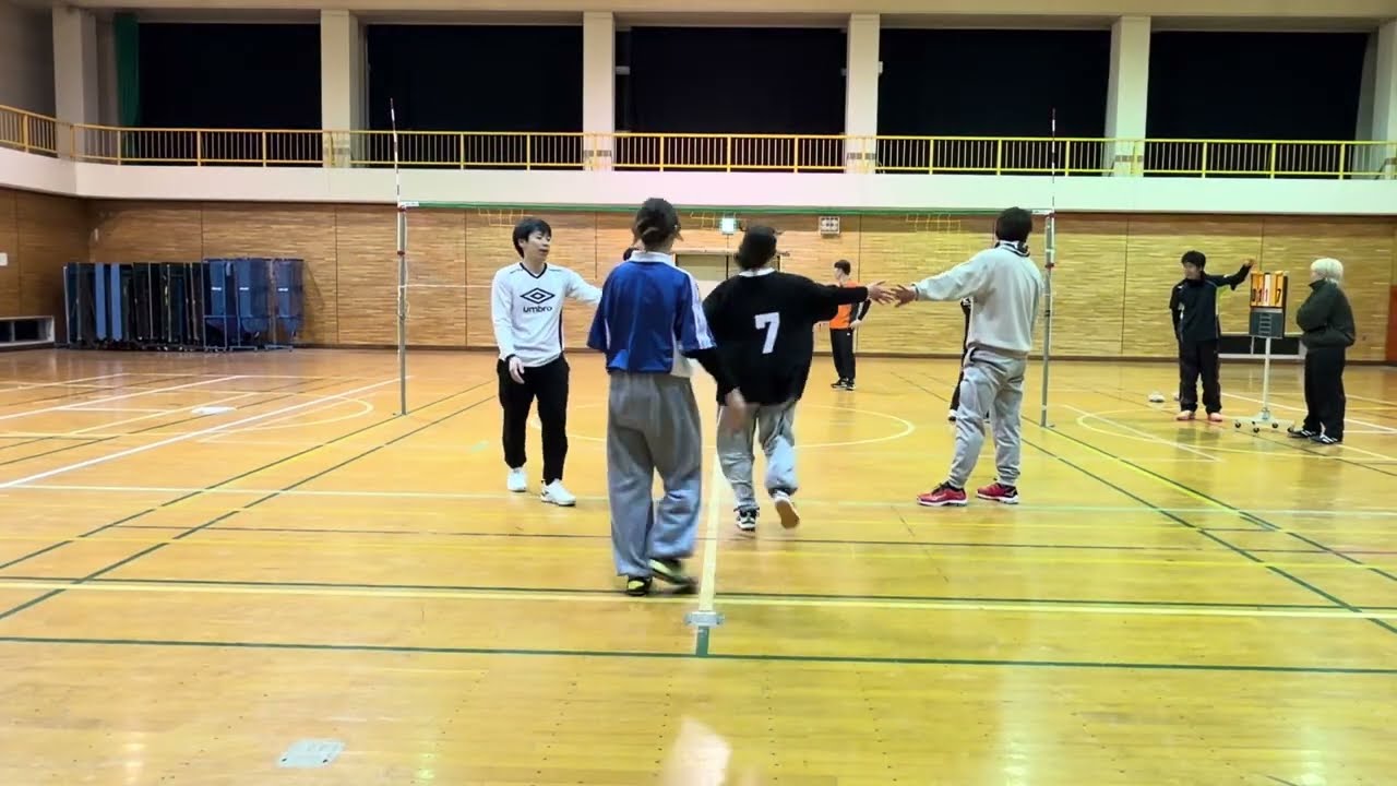 ソフトバレー練習2/1