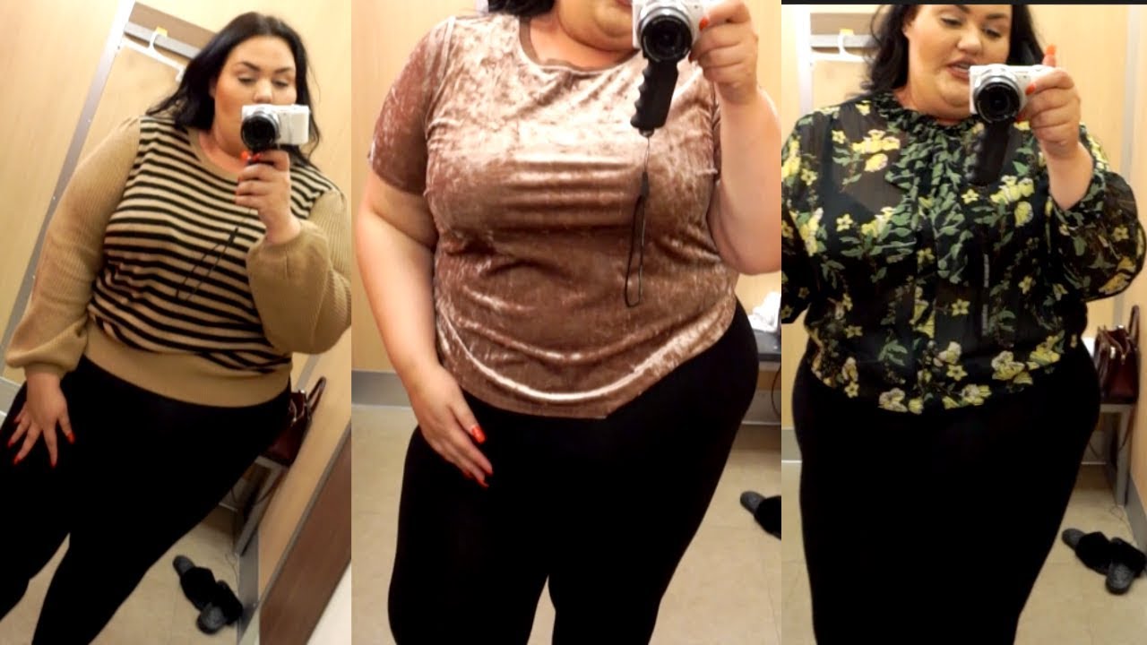 Fall Plus Size Inside The Dressing Room ft. Target!! 🍁