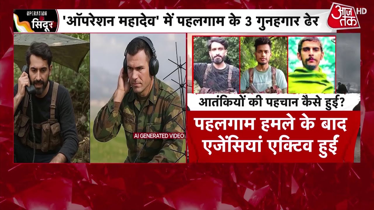 Operation Mahadev में मारे गए Pahalgam के आतंकियों की पहचान कैसे हुई?