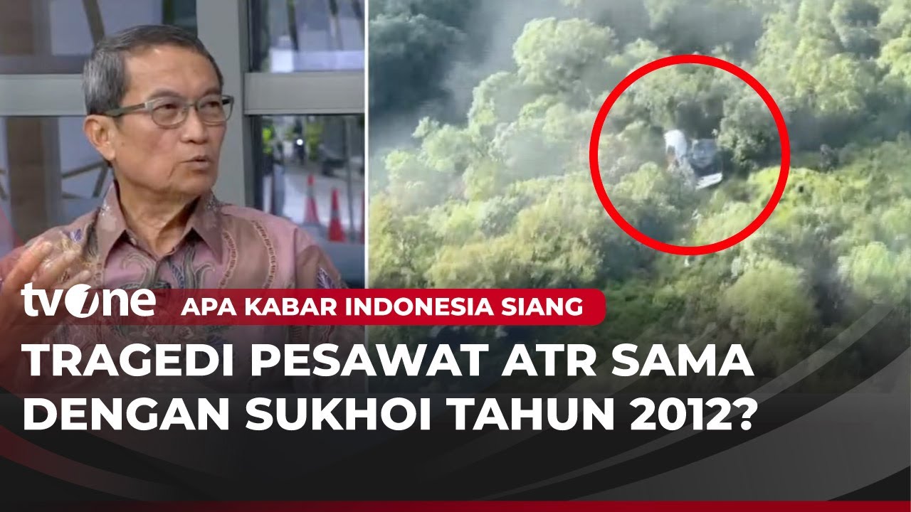 Analisa Kapten Hanafi Membedah Kecelakaan Sukhoi Superjet 100 & Peswat ATR 42-500 | AKIS tvOne