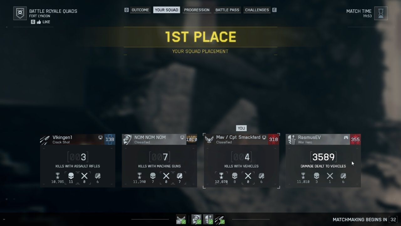 Red Sec Quad Win 1of5 - Fought our way through busy zones to a W - 22/2