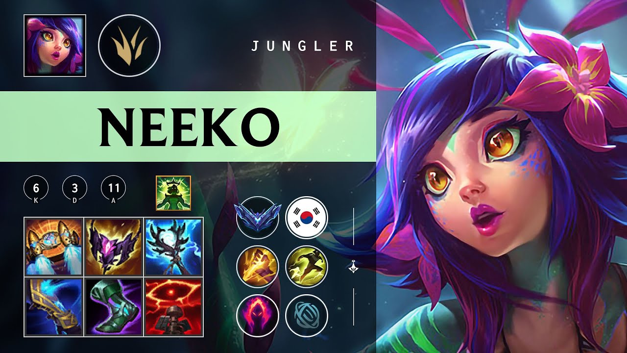 Neeko Jungle vs Jarvan IV - KR Diamond Patch 26.02