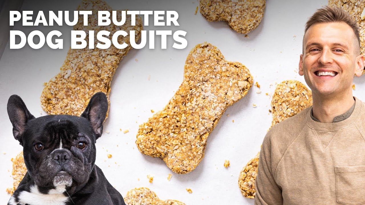 Kip's Peanut Butter Dog Biscuits