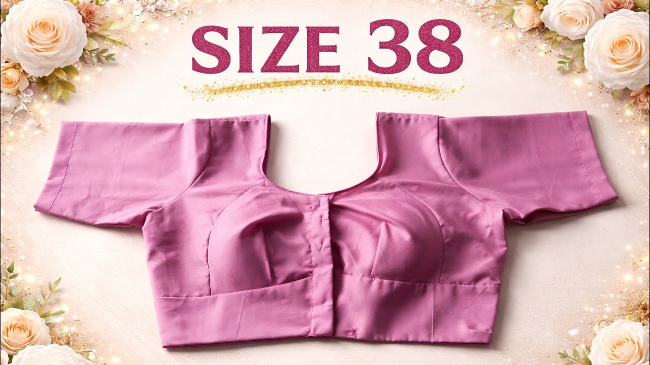 38 size katori blouse cutting and stitching l blouse cutting and stiching @stitchandstyle93 