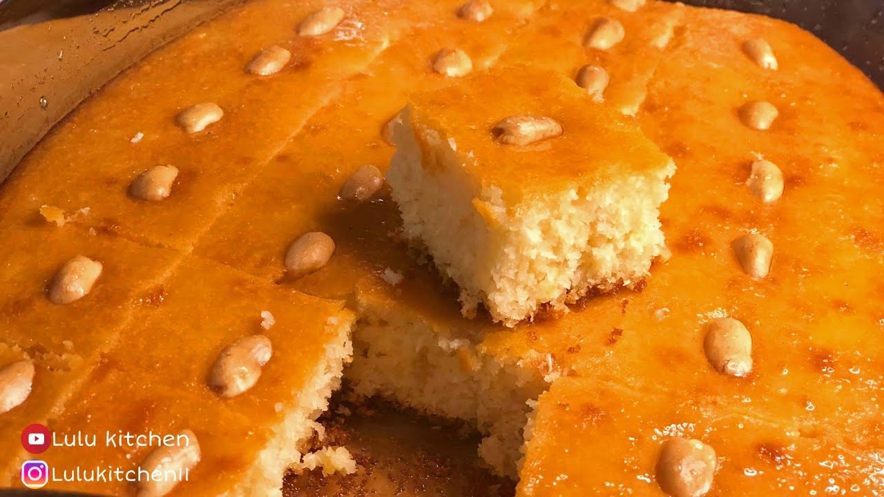 بسبوسه بطريقه سهله ولذيذة