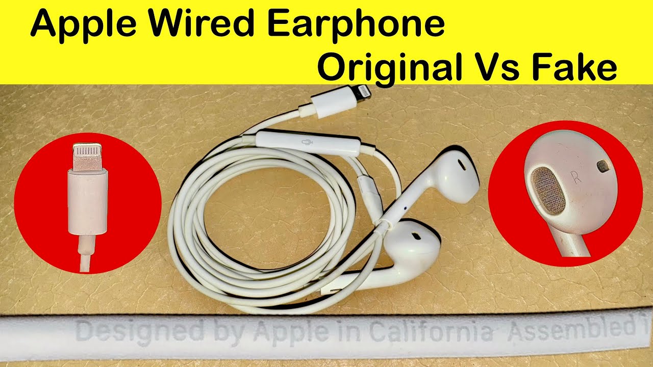 How To Check You Apple Earphones Are Original✅ Or Fake❌ (Hindi) Language of video :- हिंदी