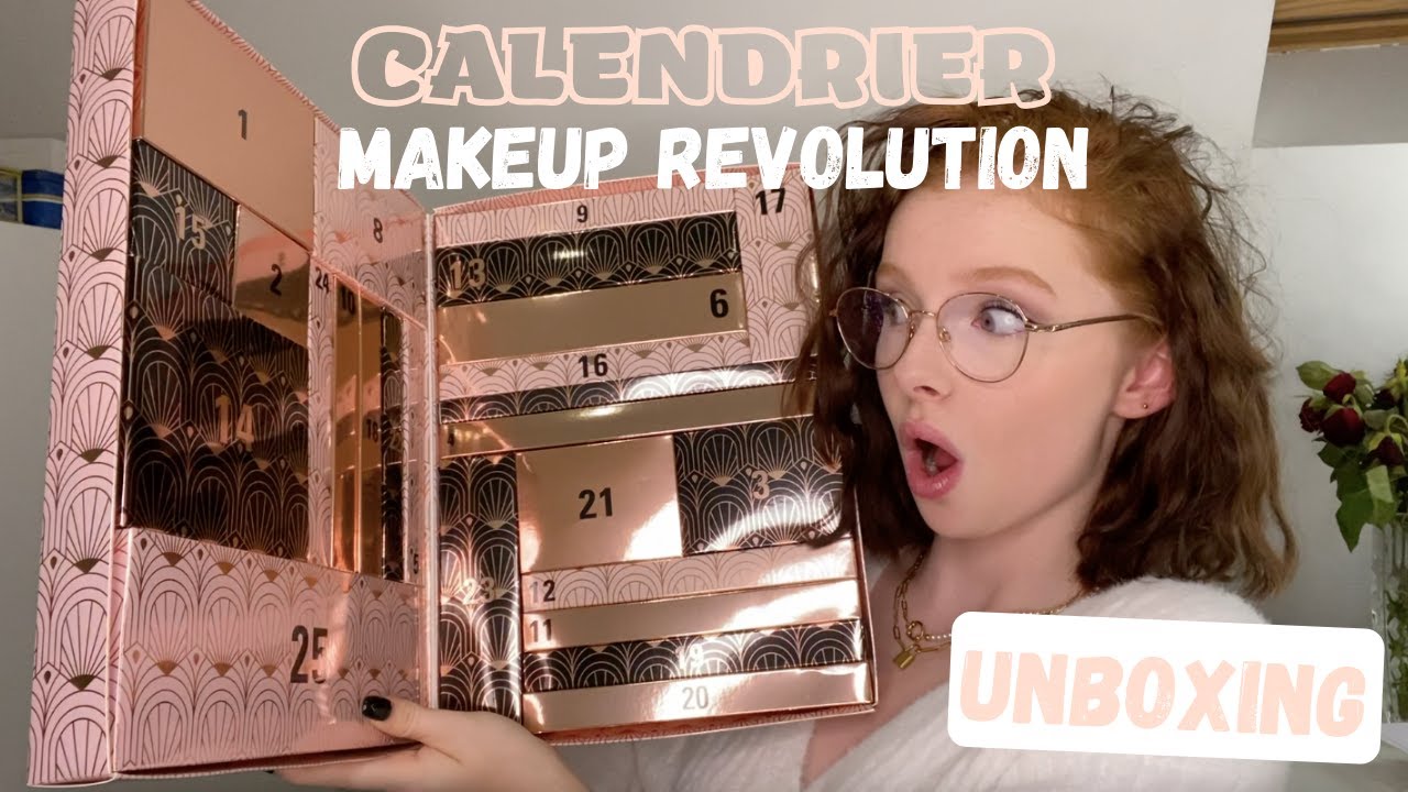 UNBOXING du calendrier de l'avent MAKEUP REVOLUTION 💄