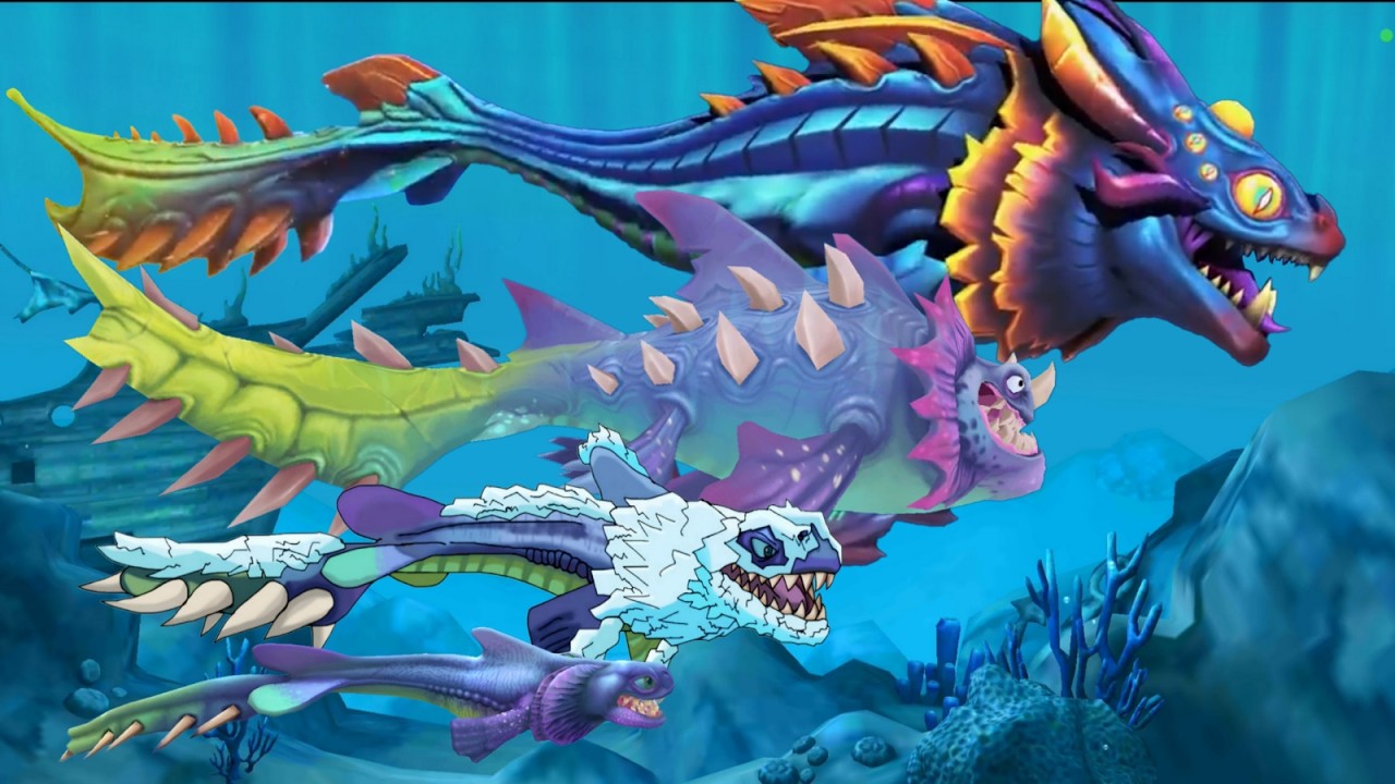 EVOLUTION OF ALAN - Hungry Shark Evolution VS Hungry Shark World