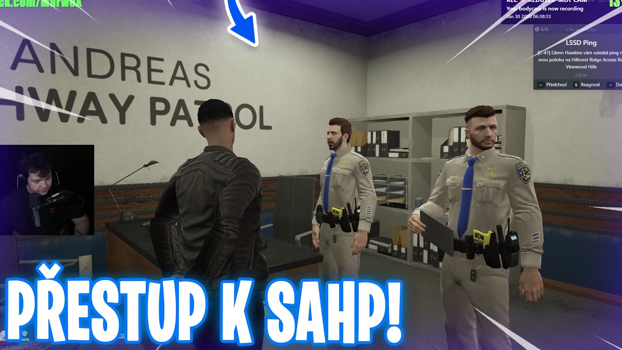 KONEC U LSSD&hellip; PŘESTOUPIL JSEM K SAHP! | COMMUNITY RP