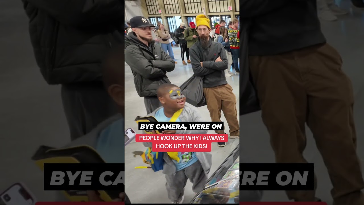 HE CAME BACK!!! The best kid ive ever met at Collectors Palooza!!! #viral #trending