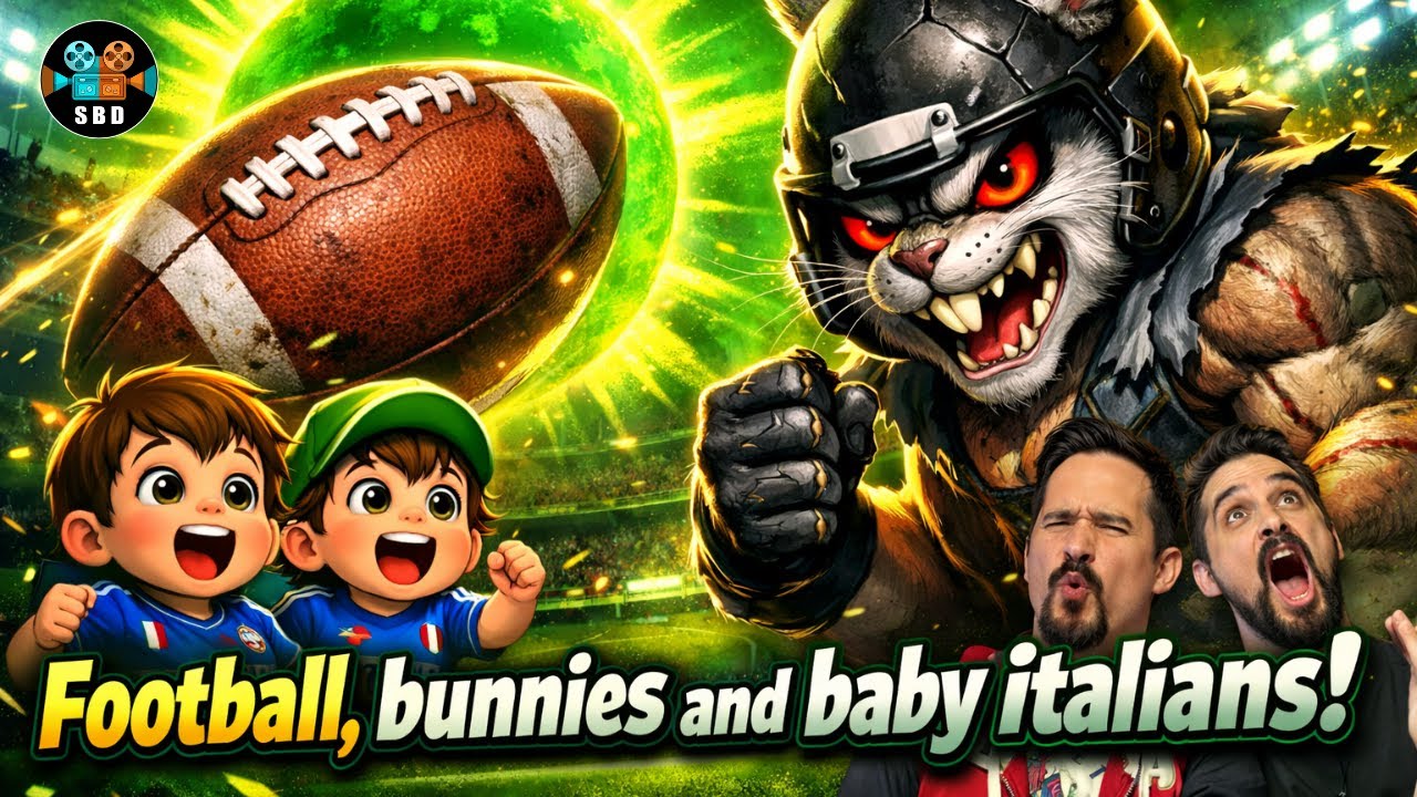 BUNNIES MAKE FOOTBALL MORE FUN!