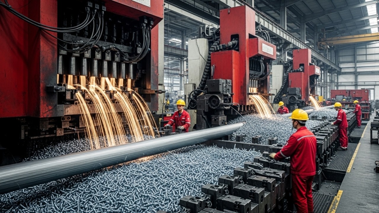 Inside the MASSIVE Screw Factory Process – How Steel Wire Becomes Billions of Screws