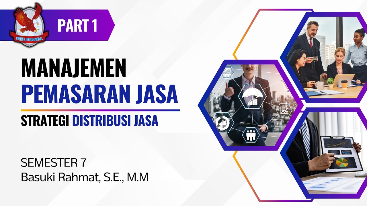 MANAJEMEN PEMASARAN JASA  |  STRATEGI DISTRIBUSI JASA {PART 1)