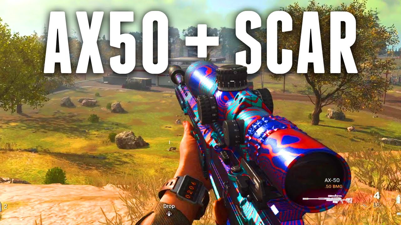 AX-50 and SCAR Combo! - Call of Duty Warzone