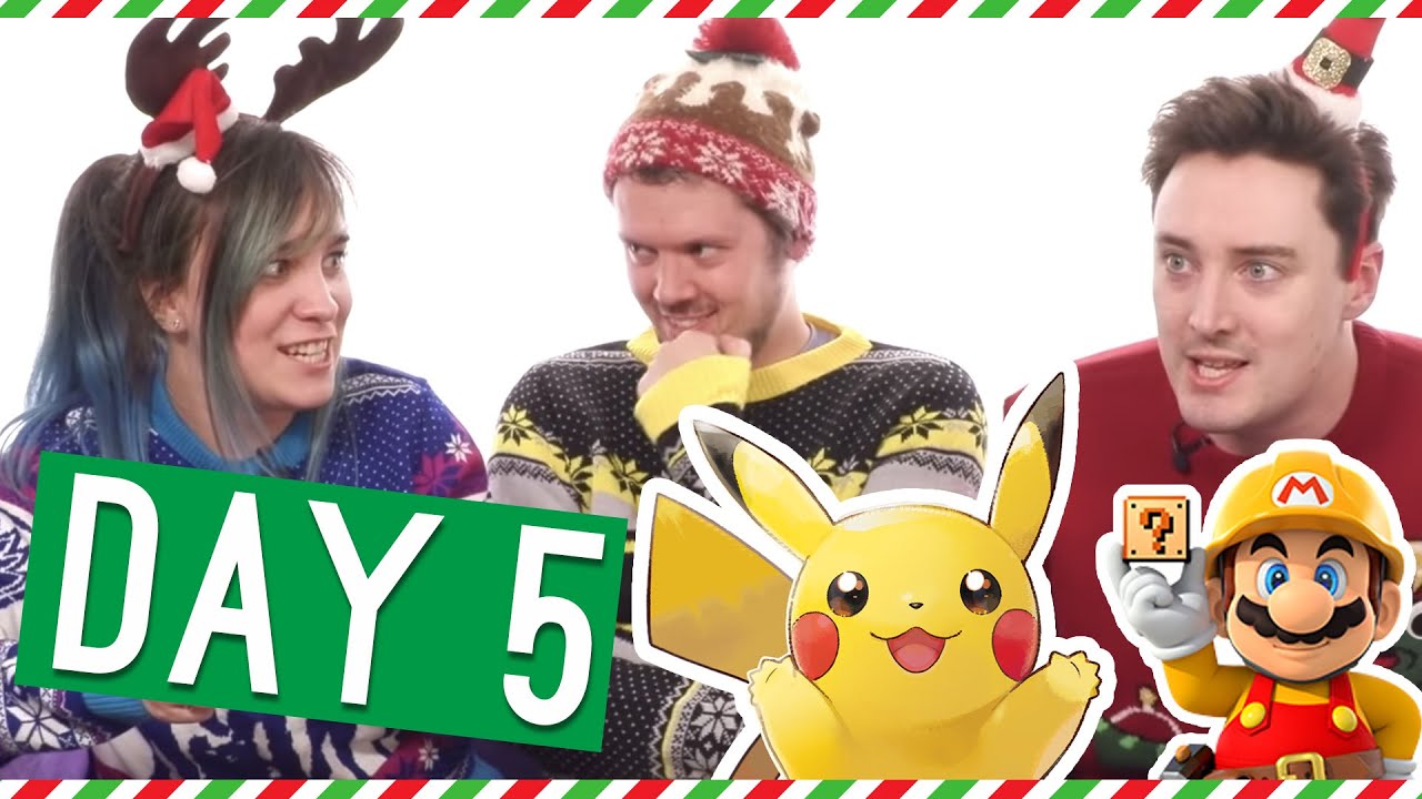 Oxtra Xmas Challenge Day 5: Super Mario Maker 2 Pikachu Drawing Challenge!