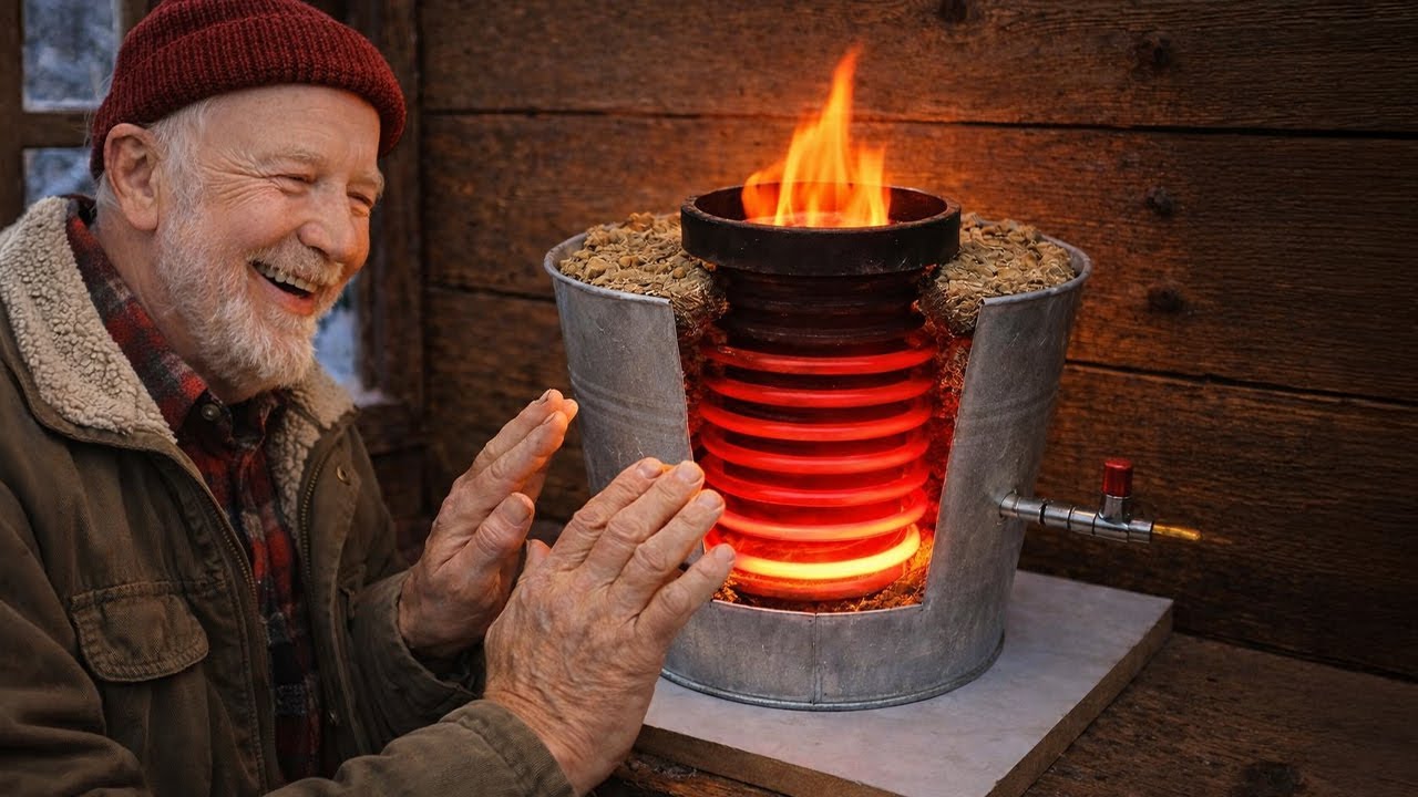 Бесплатный камин на зиму из песка 😱! Он нужен в каждом доме, но никто его не делает.