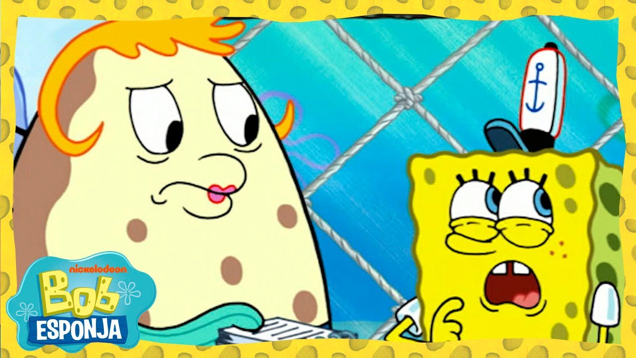 Bob Esponja | A Sra. Puff trabalha no Siri Cascudo? | Bob Esponja em Português