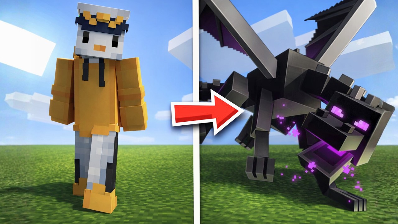MINECRAFT mas EU VIRO QUALQUER MOB (Morph Mod)