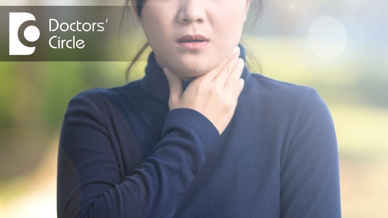 What can coughing up black mucus with sore throat mean? - Dr. Satish Babu K