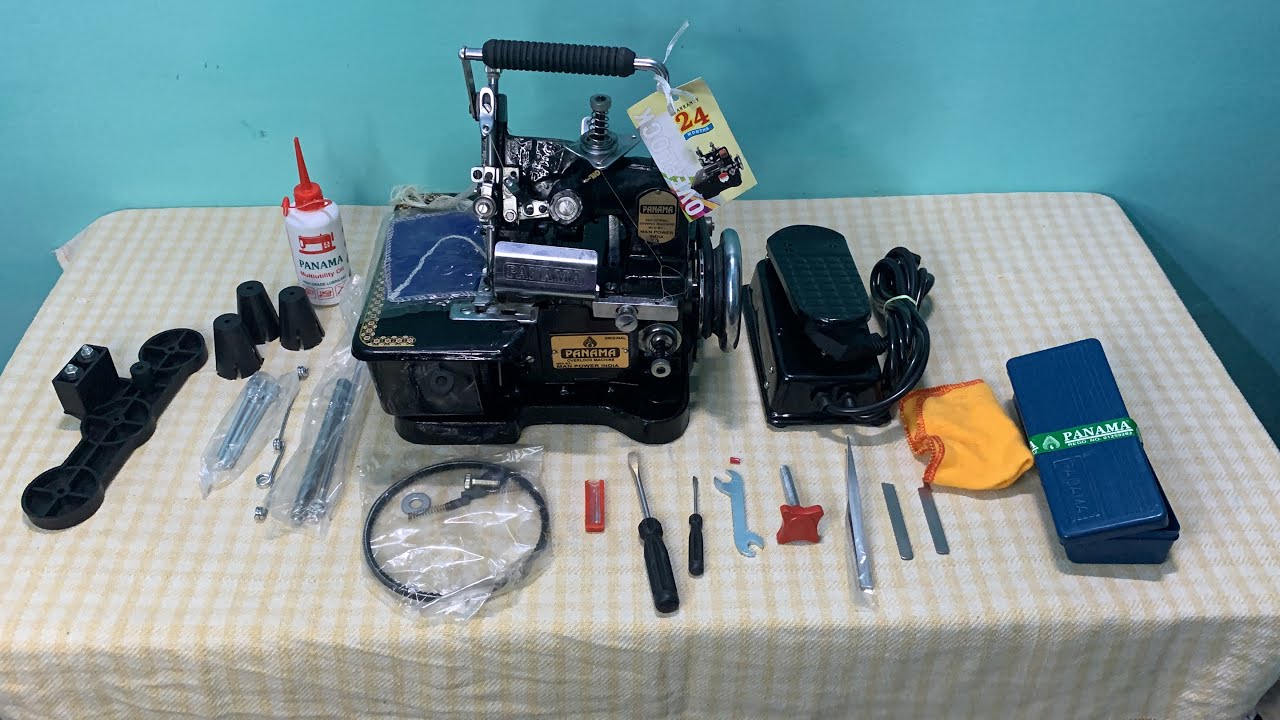 Unboxing Panama Overlook Machine @sewcrazewithpriyata5103
