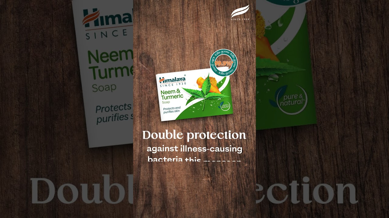 Purifying & Antibacterial | Himalaya Neem & Turmeric Soap