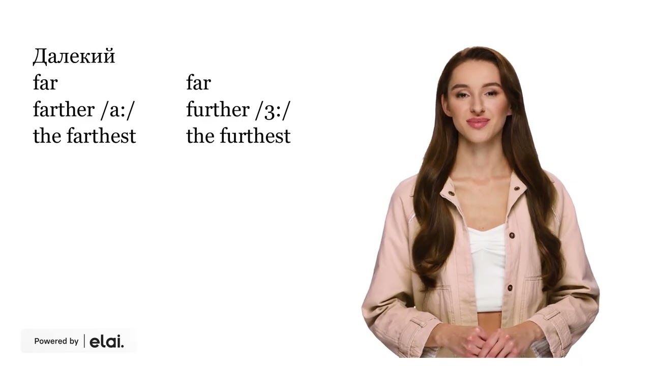 Irregular adjectives