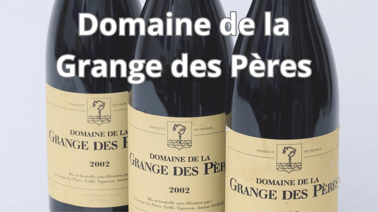 👉Grange des Pères : 80 bouteilles aux enchères, des millésimes de 1998 à 2005