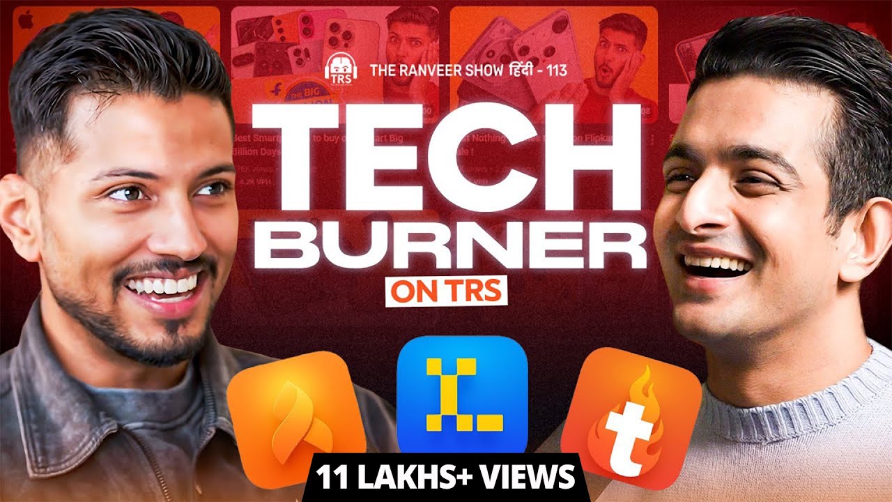 ⁠Tech Burner aka Shlok Srivastava - YouTube, Money, Relationship on The Ranveer Show हिंदी 113