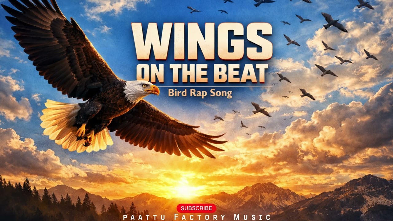 Wings on the beat-bird rap song
