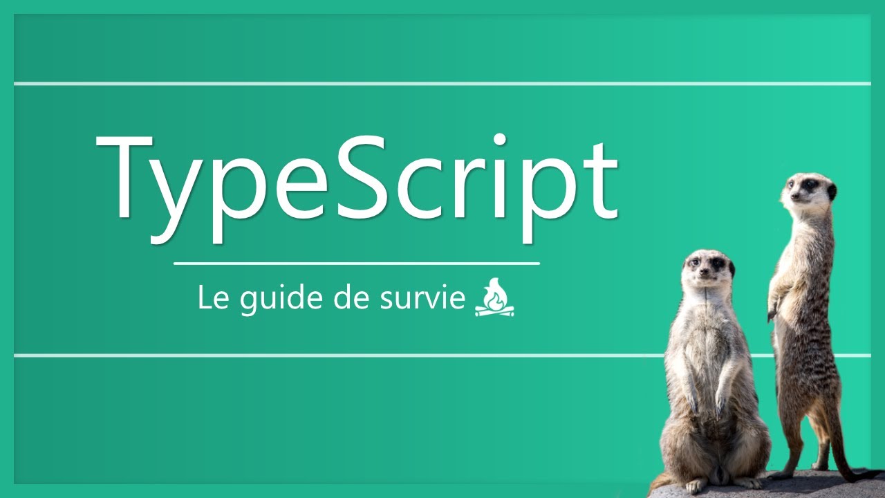 Tuto Typescript - formation accélérée