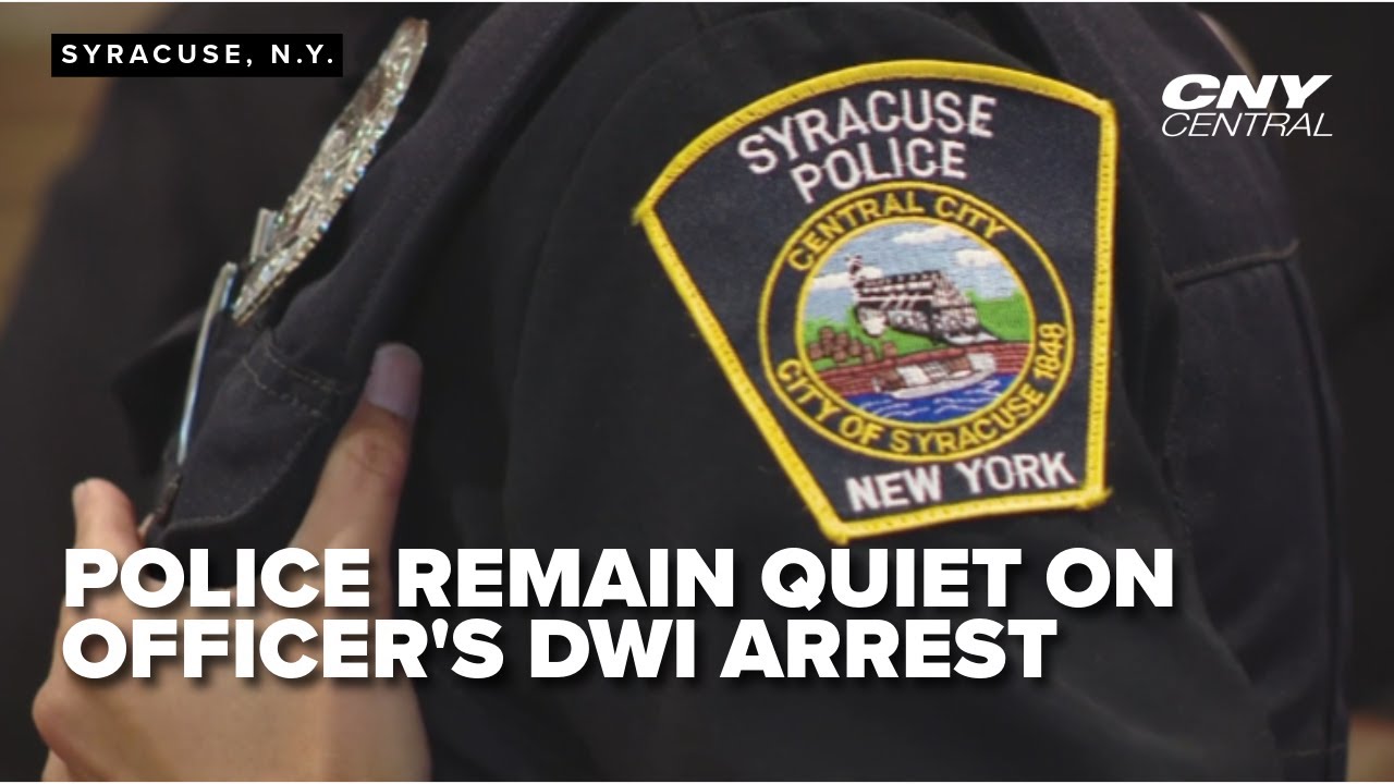 Syracuse Police Detective pulled over by State Police, charged with DWI in Town of Clay