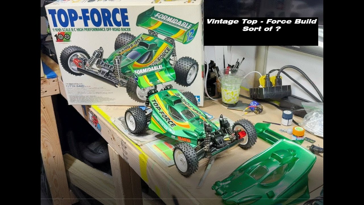 Vintage Top Force Left Half Completed for 30+ Years until Now