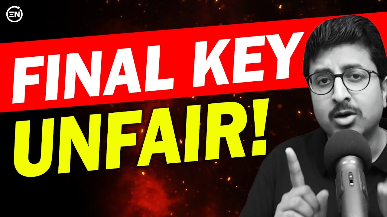 JEE 2025 Final Ans Key Out | Is it FAIR | Physics | Eduniti @mohitgoenka99